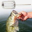 Stainless Steel Groundbait Blender Carp Fishing Lure Bait Whisk Mixing Tackles