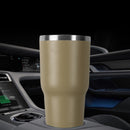 Thermal Mug Beer Cup Stainless Steel Vacuum Coffee Water Bottle (Coffee) Newly