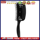 Massager Comb Wide Teeth Anti-static Salon Styling Smooth Hair Combs(Black)