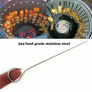 BBQ Meat Metal Cooking Barbecue Skewer Kebab Sticks Skewer Needle Roasting