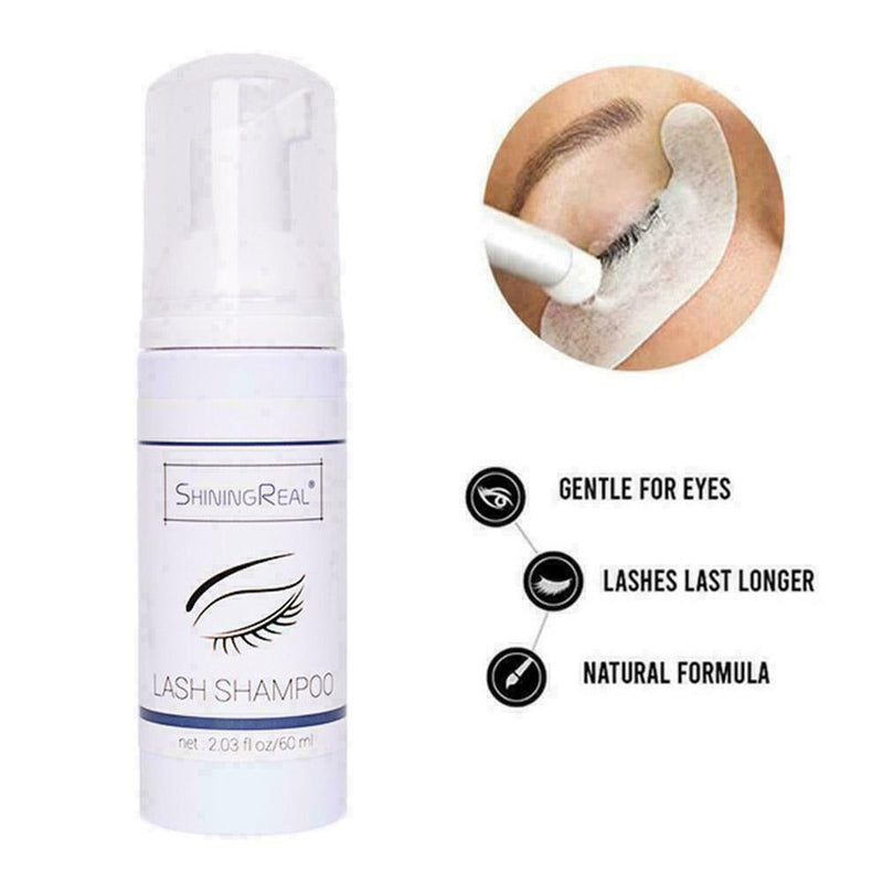 60Ml Eyelash Extensions Shampoo Eyelash Extension Stimulation S7Y9 Makeup G8Z4