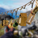 Camping Campsite Storage Strap Hanging Rope Lanyard Hanger (5m Army Green) Newly