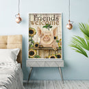 5D DIY Diamond Painting Sunflower Pig Full Drill Rhinestone Mosaic Art Picture