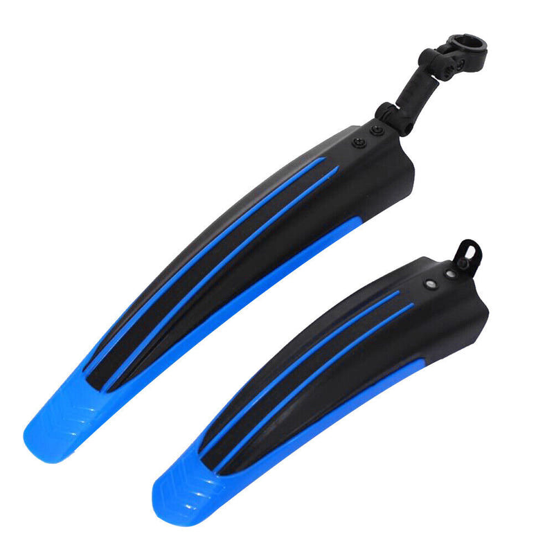 2x Bicycle Splash Fender Guard Set MTB Bike Rear Front Mudguard Riding Equipm