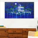 5D DIY Diamond Painting Moon Shrine Partial Drill Rhinestone Mosaic Art Pictu