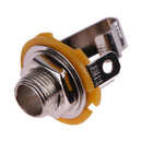 10pcs 1/4 in Guitar Female Connector Female for Electric Guitar Bass