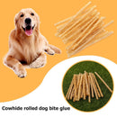 20pcs Dog Molar Chew Sticks Puppy Cowhide Safety Pets Cleaning Teeth Toys Newly