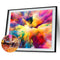5D DIY Diamond Painting Full Round Drill Colored Smoke of Rhinest