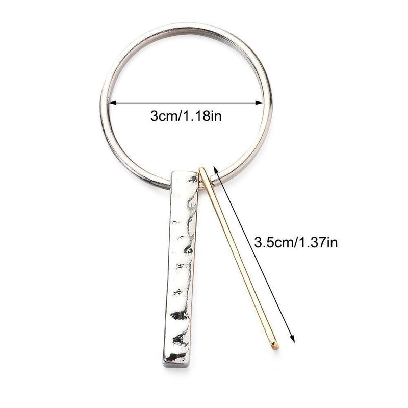 Gift Friendship Keychain Through Thick and Thin Keychain Inspirational Keychain