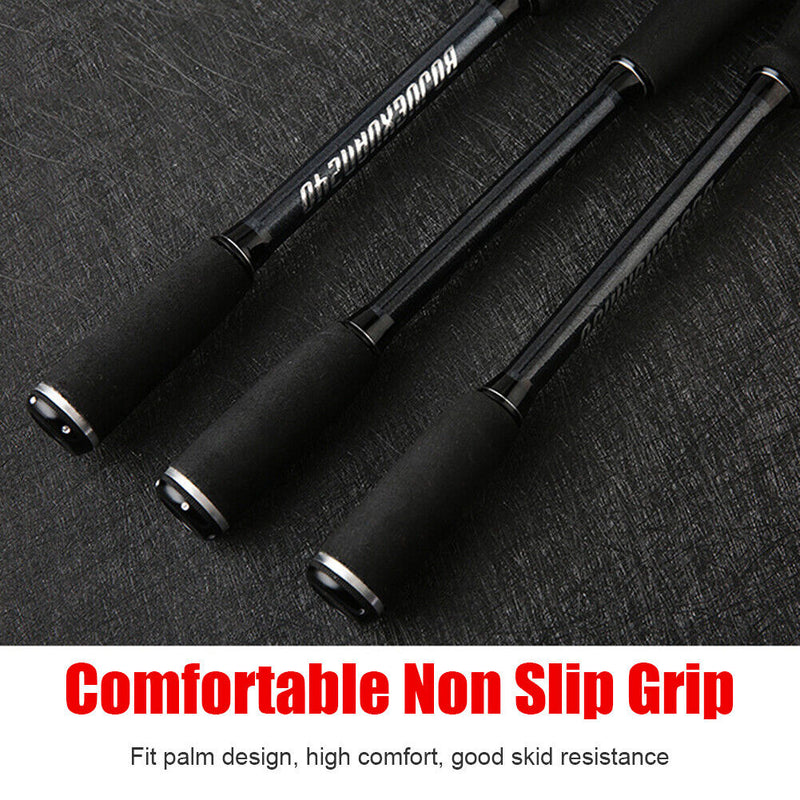 Ultralight Fishing Rod Carbon Fiber Telescopic Spinning Baitcasting Fishing Pole