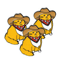 Cute Badge Cartoon Metal Enamel Pin Cowboy Cats Lapel Pins Novelty Animal