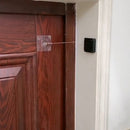 Automatic Door Closers Punch-free Sliding Door Buffer Closing (1000g Black)