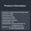 Fast Charging Dock Adapter For 9V Ni-MH/Ni-Cd/Li-ion Rechargeable Batteries