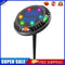 LED Solar Underground Light Pathway Waterproof Buried Lamp (Colorful Light)