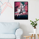 DIY 5D Diamond Painting Eiffel Tower Landscape Cross Stitch Mosaic Picture Newly