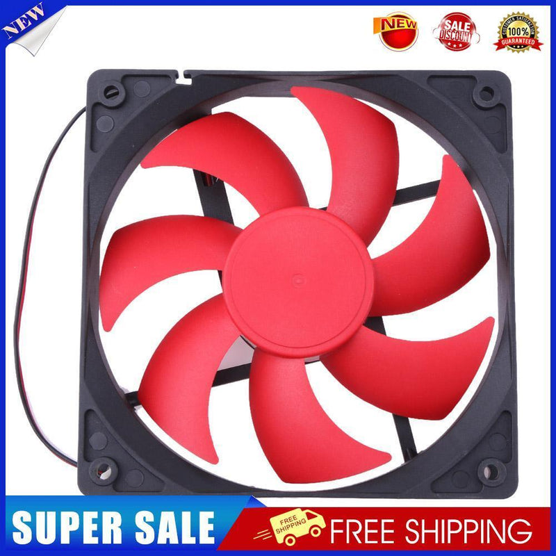 12cm 120mm DC12V 1800R 120x120x25mm  2Pin Cooling Fan for PC