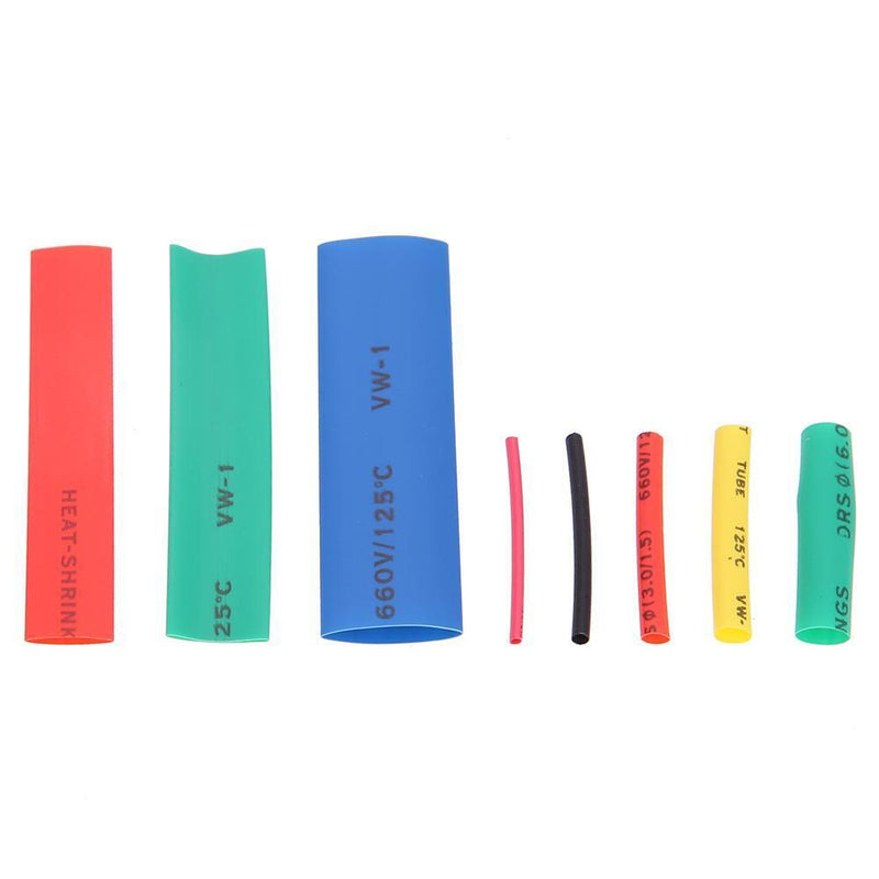 328pcs/Set 5 Farben 8 Größen Isolierung sortierten 2:1 Heat Shrink Komforthülle