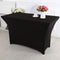Rectangular Fitted Polyester Tablecloths High Stretch Table Cover (4FT) Newly