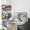 Mosaic Special Shaped DIY 5D White Horse Diamond Painting Drawing Wall Kit Newly
