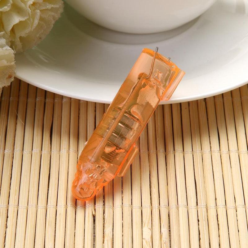 Underwater Mini Fish Attraction Indicator Lure LED Flashing Light(Orange)