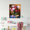 Flower Oil Paint By Numbers Kit DIY Acrylic Painting on Canvas Drawing Picture