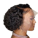 One Size Party Fashion Women's wig Black Hair Wig Short Curly Wigs Twist Wig