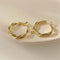 Drop Dangle Stud Round Hoop Earrings Circle Earrings Twist-shaped Earrings