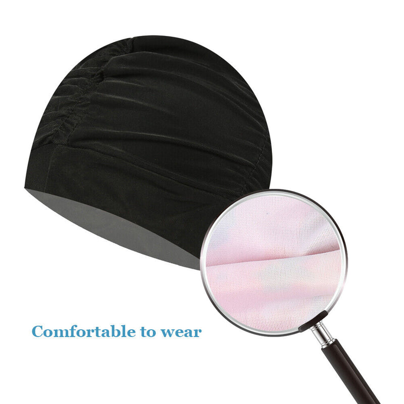 SPA Swimming Caps for Adults Women Men Elastic Sports Long Hair Summer Pool
