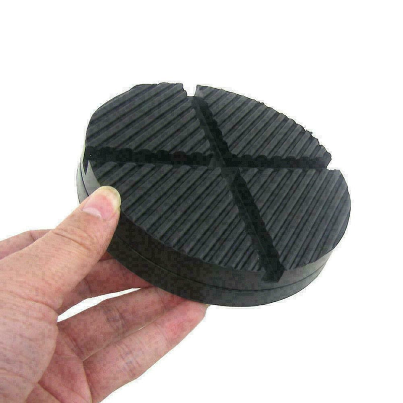 Car Cross Slotted Frame Rail Floor Jack Disk Pad Adapter For Pinch P1V8 U8T0