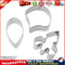 3pcs/set Butterfly Orchid Flower Petal Fondant Cake Mold Cutter Tools Newly
