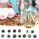 13x Christmas Pattern Russian Piping Tips Set Icing Nozzles Cake Cookies Decor#