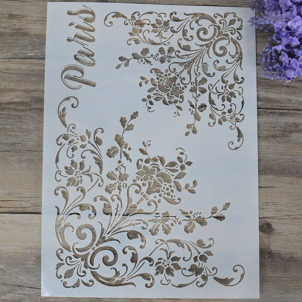Wall Painting DIY Craft Layering Stencils Embossing Template Stamp Scrapbooking
