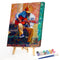 Guitarist On Street Oil Painting By Numbers Kit DIY Frameless Picture Craft
