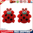 2pcs Cartoon Animal Silicone Racquet Tennis Racket Anti Shock Absorber (E)