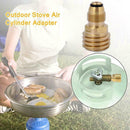 Brass Convert Propane LP TANK POL Service Valve to Quickly Adapters Refill C5X2