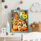 Yard Dog Pumpkin Partial Oil Paint By Numbers DIY Handpainted on Canvas Art
