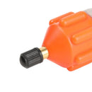 Rowing Boat Air Valve Adaptor Kayak Pump Adapter for SUP Board (Orange)