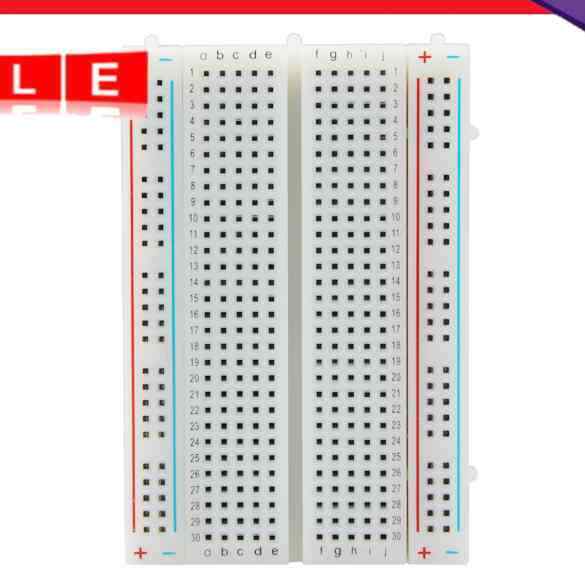 Mini Bread Cutter Solderless Protoboard PCB Test Board 400 Contacts Connector