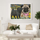 5D DIY Diamond Painting Dog Full Round Drill Mosaic Art Picture of Rhinestone