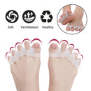 Relief Pain Align Toes Health Care Silicone Toe Separator Corrector Orthotics