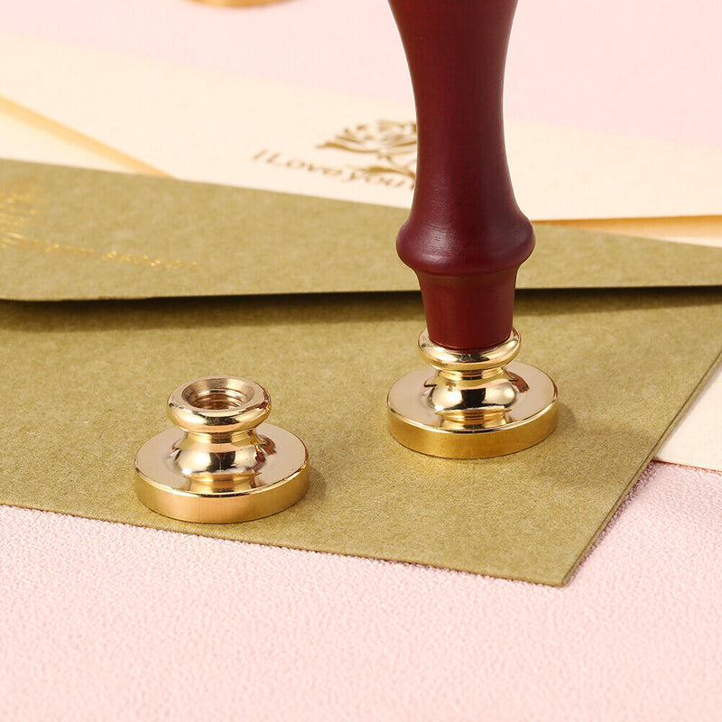 Wax Seal Stamp Replace Copper Head DIY Sealing Wax Decoration Craft Kits Gifts