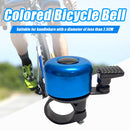 2x Metal Bike Bells Safety Cycling Handlebar Sound Alarm Horn Ring (Blue)