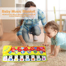 Baby Fun Cartoon Music Crawling Blanket Game Mat Early Educational Toys Carpe