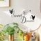 SWEET DREAMS Butterfly LOVE Quote Wall Stickers Bedroom DIY Decals 1 S6F7