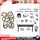 Desk Book Lamp Paper Cut Dies Metal Stencil Silicone Seal Stamp Mold (C) Newly