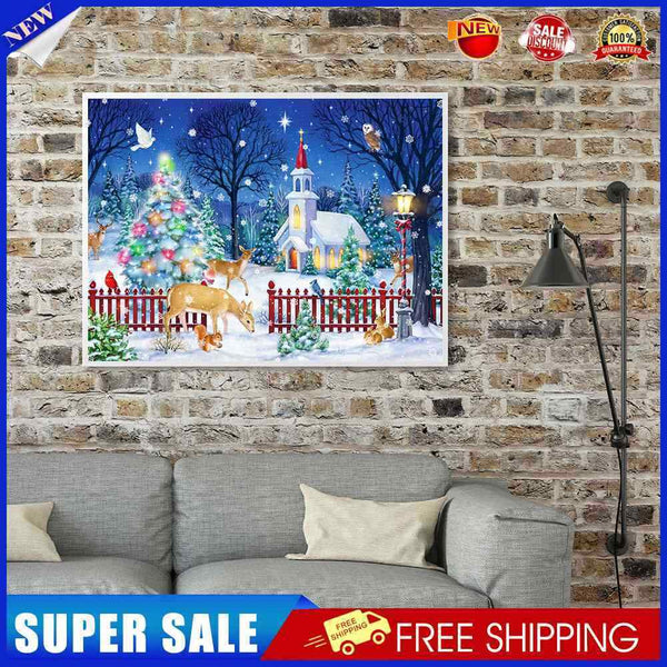 #A 5D DIY Diamond Painting Festival Series Kits Full Round Drill Wall Decor Craf