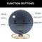 Analog Alarm Clock Battery Operated Non Ticking Small Clock with Night Ligh