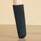 4pcs/set Pure Chair Feet Sock Thickened Table Leg Knitted Cover (Black)