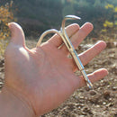Outdoor Survival Grappling Hook Rock Climbing Claw Gift Sale Carabiner A7E1
