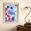 Flower Butterfly 5D DIY Full Drill Rhinestones Diamond Painting Embroidery